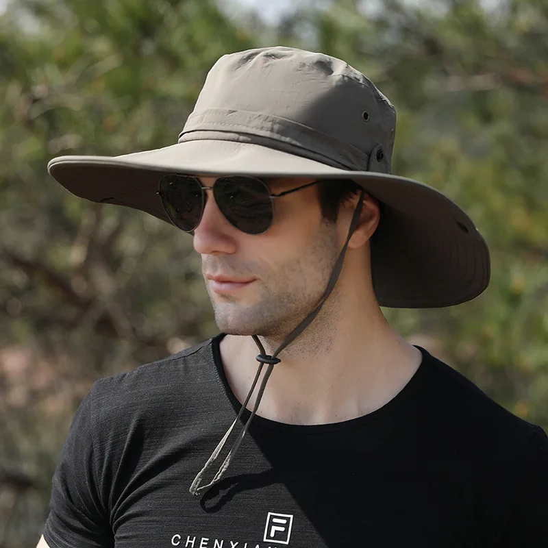

Foldable Bucket Hat For Men Summer Quickdrying Fishing Hat Sun Protection Outdoor Sport Hiking Fishing Hats Sunshade Cap
