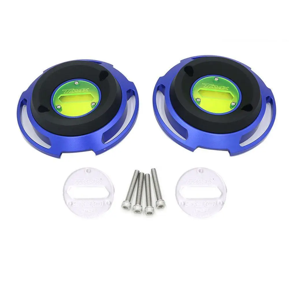 Алюминиевые Защитные чехлы для левого и правого двигателя с ЧПУ YAMAHA Tmax530 TMAX 530 T MAX