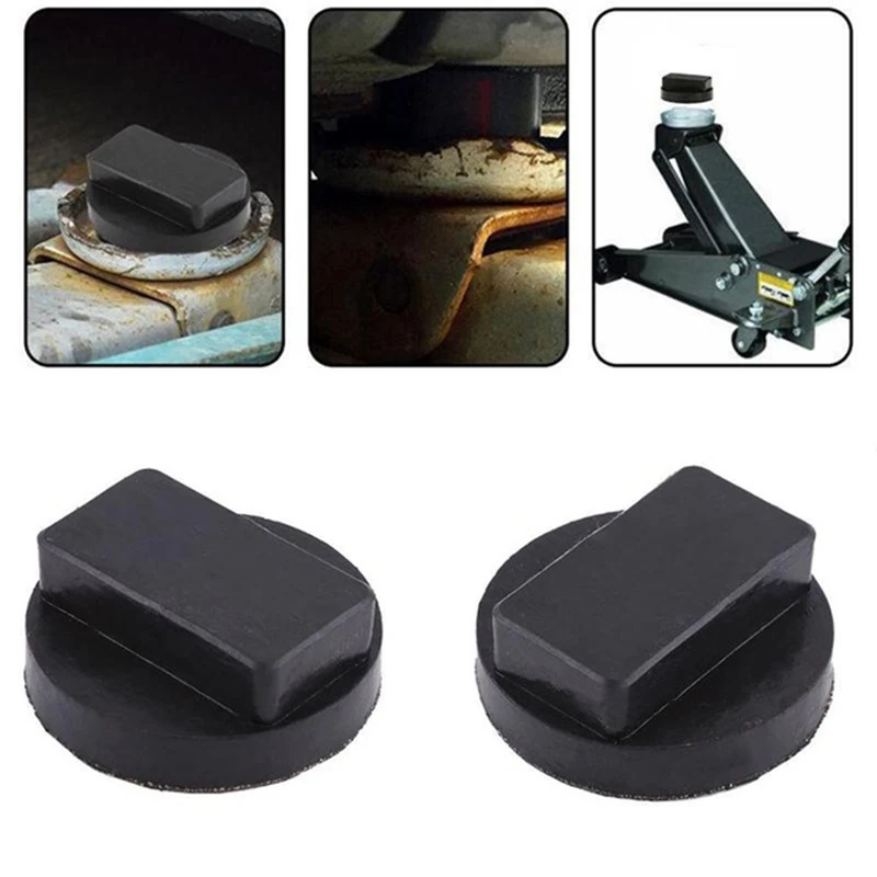 

60 x 55 x 25mm Car Rubber Jack Pad Frame Protector Guard Adapter Jacking Disk Pad Tool jack pad