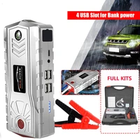 car jump starter 800a portable starting device charger 4 usb 28000mah powerbank for mobile phone tablet poverbank with led light