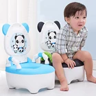 3 цвета детский туалет Портативный Прекрасный безопасный туалет для младенцев мультяшный рисунок панды унитаз Детский горшок сиденье для тренировки