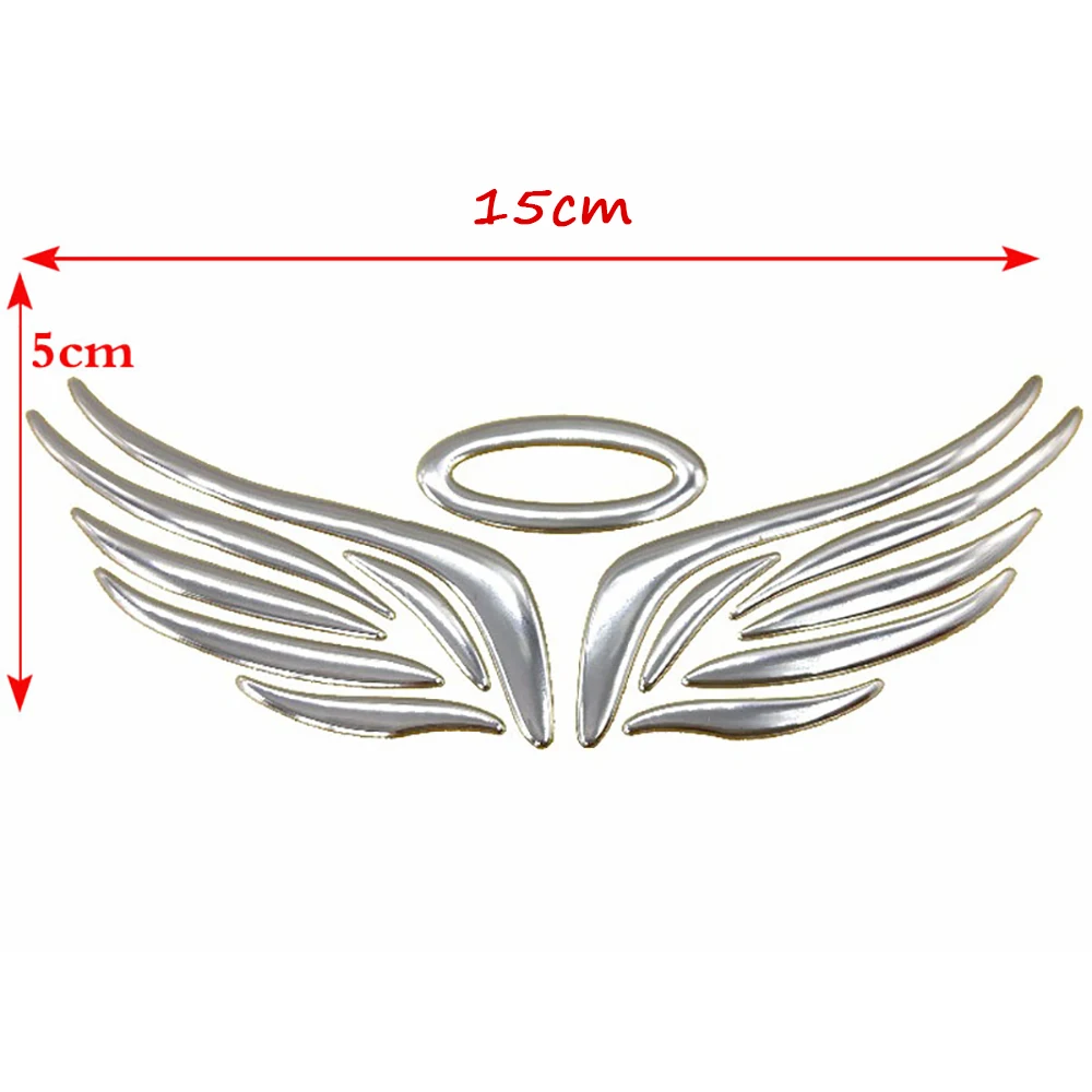 Универсальная 3d наклейка на мотоцикл и автомобиль с ангельскими крыльями