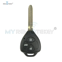 remtekey denso hyq12bby remote car key toy43 blade 3 button 434mhz no chip for toyota camry corolla 2006 2007 2008 2009 2010