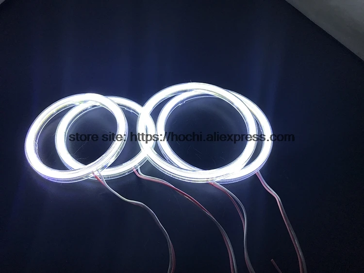 Для hyundai Sonata 2002 2003 2004 2005 COB Led DRL Дневной свет Белый Halo Cob Led Ангельские глазки кольцо ошибок ультра яркий
