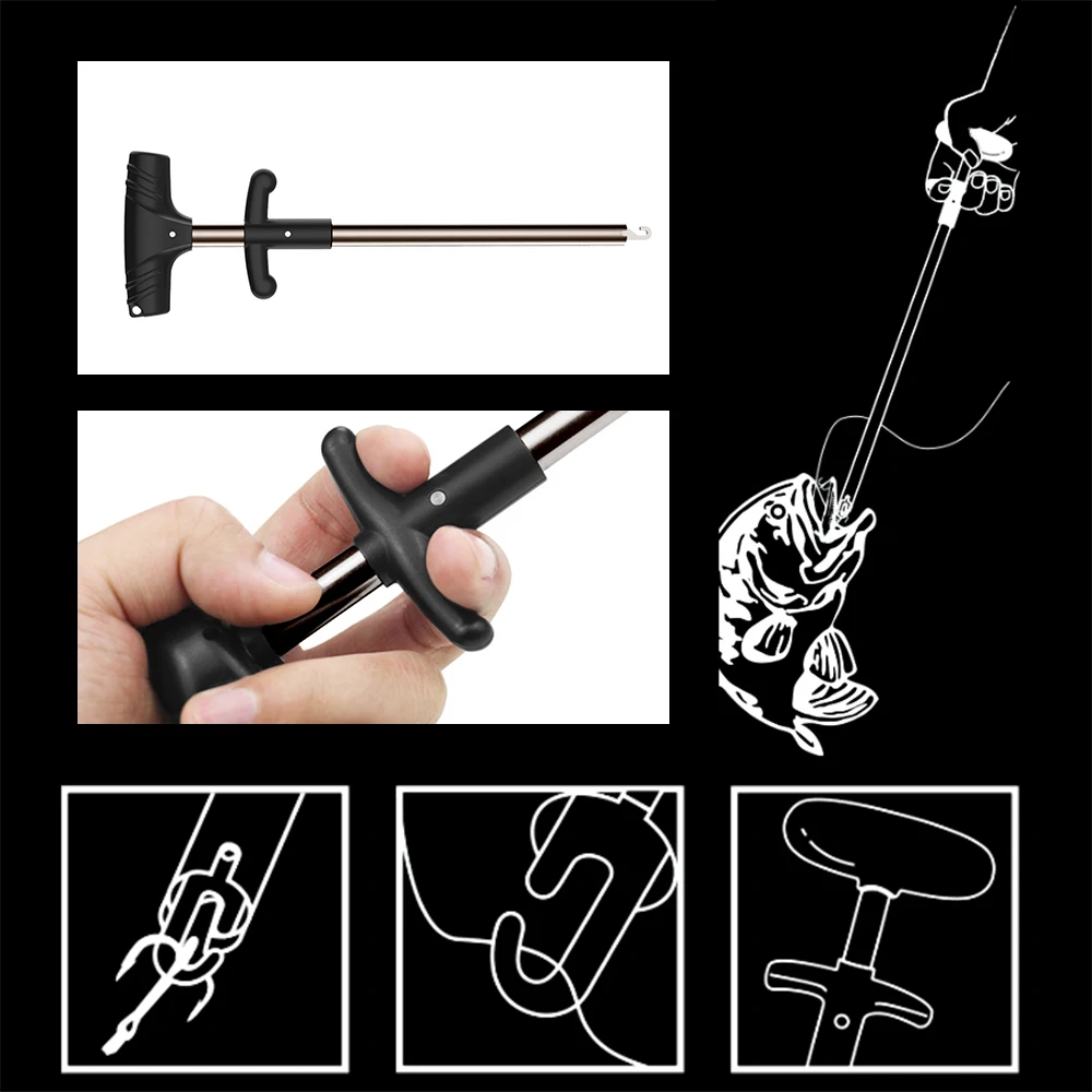 

Portable Fishing Hook Remover with Squeeze Puller Handle Fishing Hook Extractor Puller Fish Hook Tool Fish Removal Tools