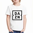 2021 футболка Dazn, футболка, детская одежда, футболка для мальчиков, футболки с коротким рукавом, летние топы в стиле Харадзюку