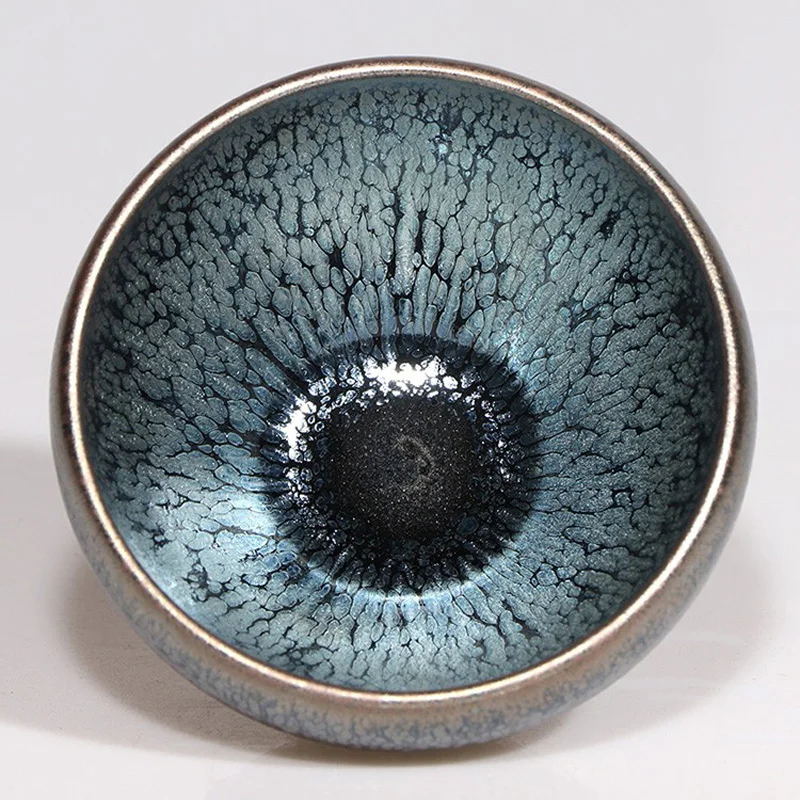 Старинная чайная чашка Jian Zhan кофейная CeramicTemmoku глазурь в японском стиле семейный