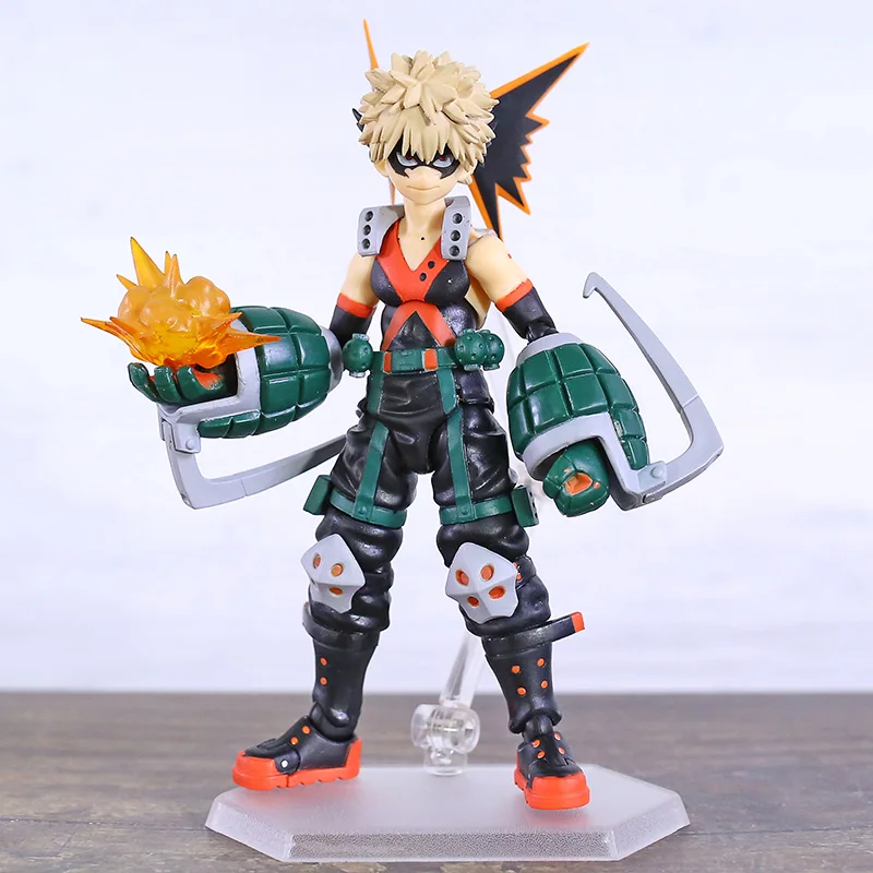 Figma 443 My Hero моя геройская Академия Bakugo Katsuki ПВХ экшн фигурка шарнирная Модель