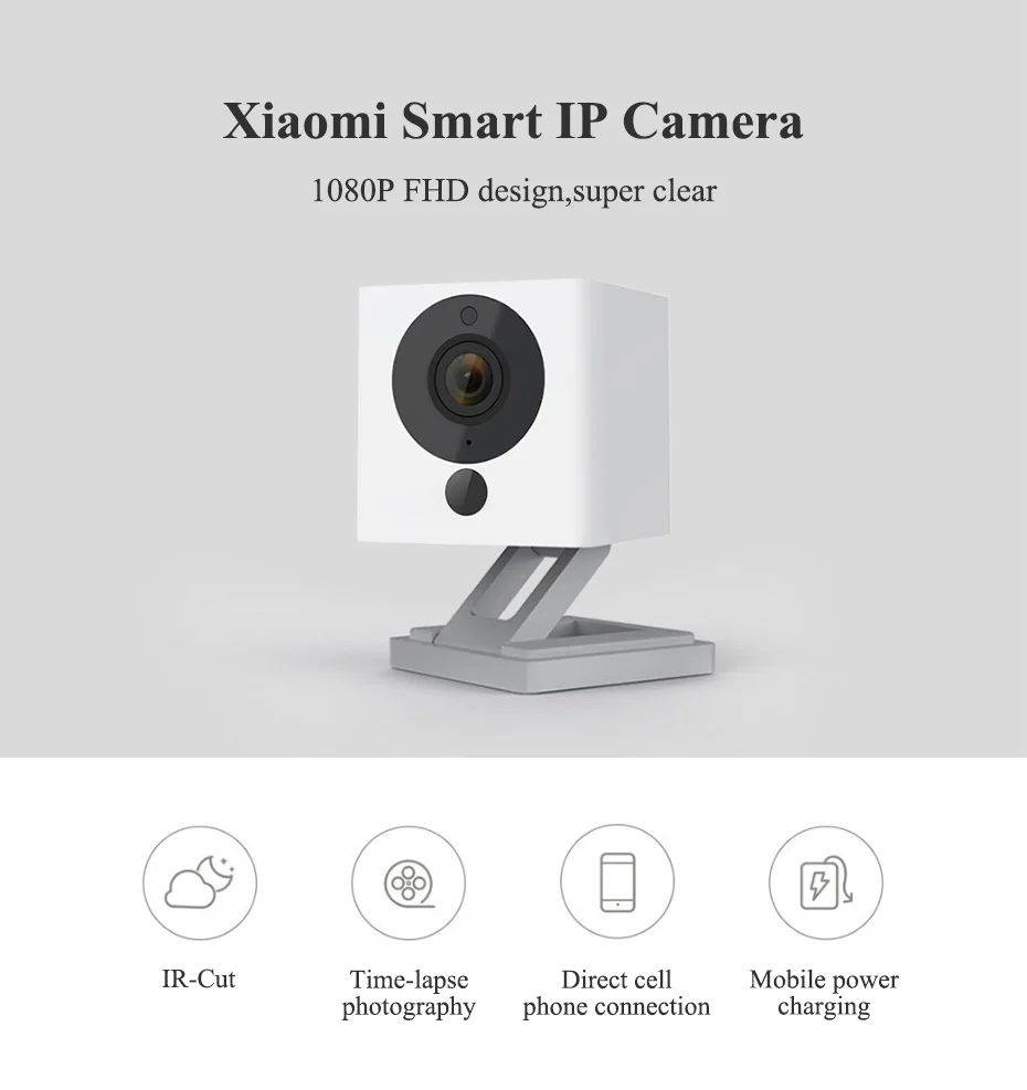 Xiaomi Xiaofang умная камера 1080P HD 110 градусов микро портативная видеокамера ночного видения wifi управление приложением домашняя камера безопасности