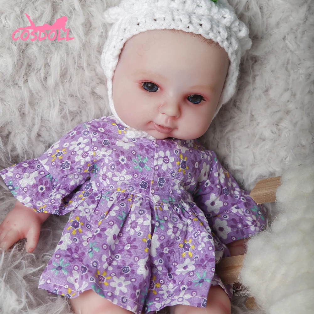 

Reborn Doll Baby Toy 31CM Silicone Whole Body Toddler Newborn Doll Girl Birthday Christmas Gift Child Cute Playmate