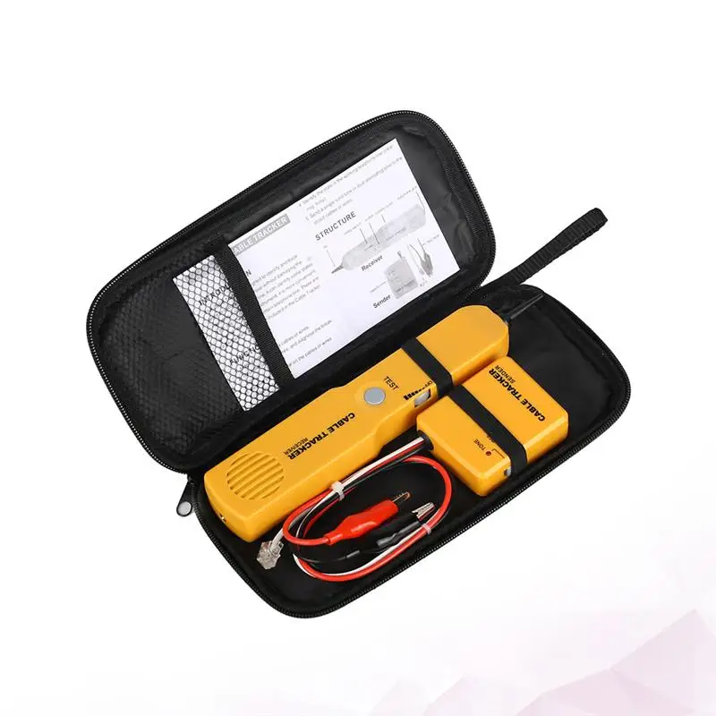 

Тестер RJ11 для телефонного кабеля, инструмент для обнаружения тона и провода, без аккумулятора