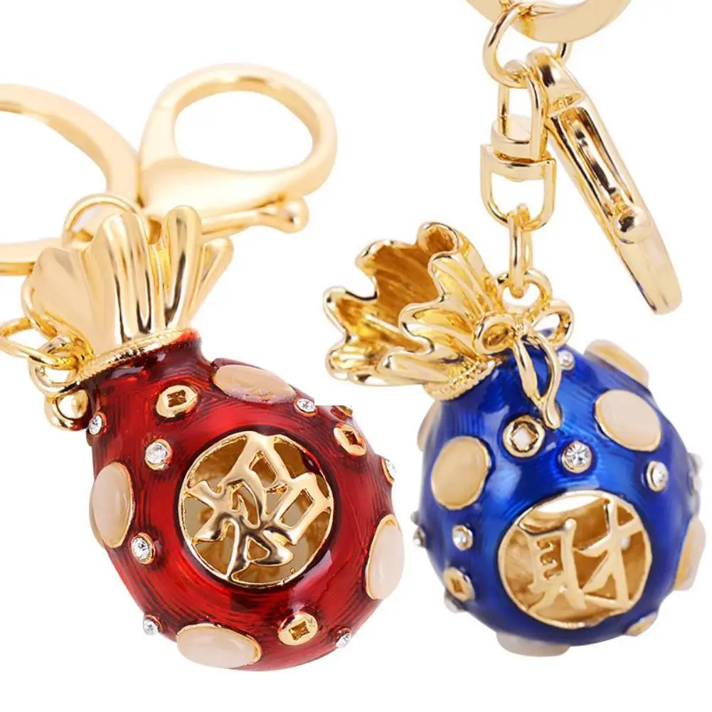 Брелок унисекс с подвеской в виде сумочки благословения стразы держатель для