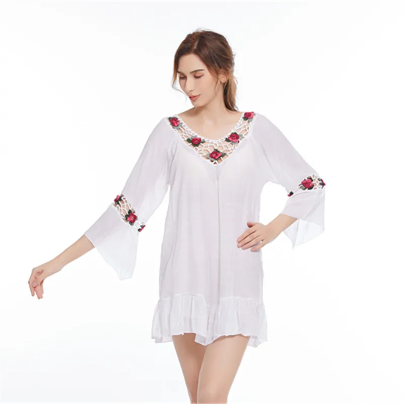 

beach cover up beach dress vestidos de playa mujer plus size beach wear bathing suit women vestido de playa bathing suit women