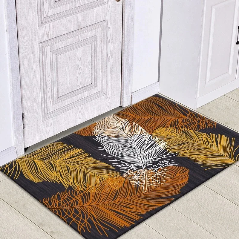 

Entrance Door Mat Bathroom Non-slip Carpet Floor Mat Kitchen Carpet Modern Living Room Decoration Rugs Bedroom Decor Doormat