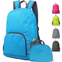 lightweight foldable portable backpack travel outdoor sports camping hiking bag women men children skin pack