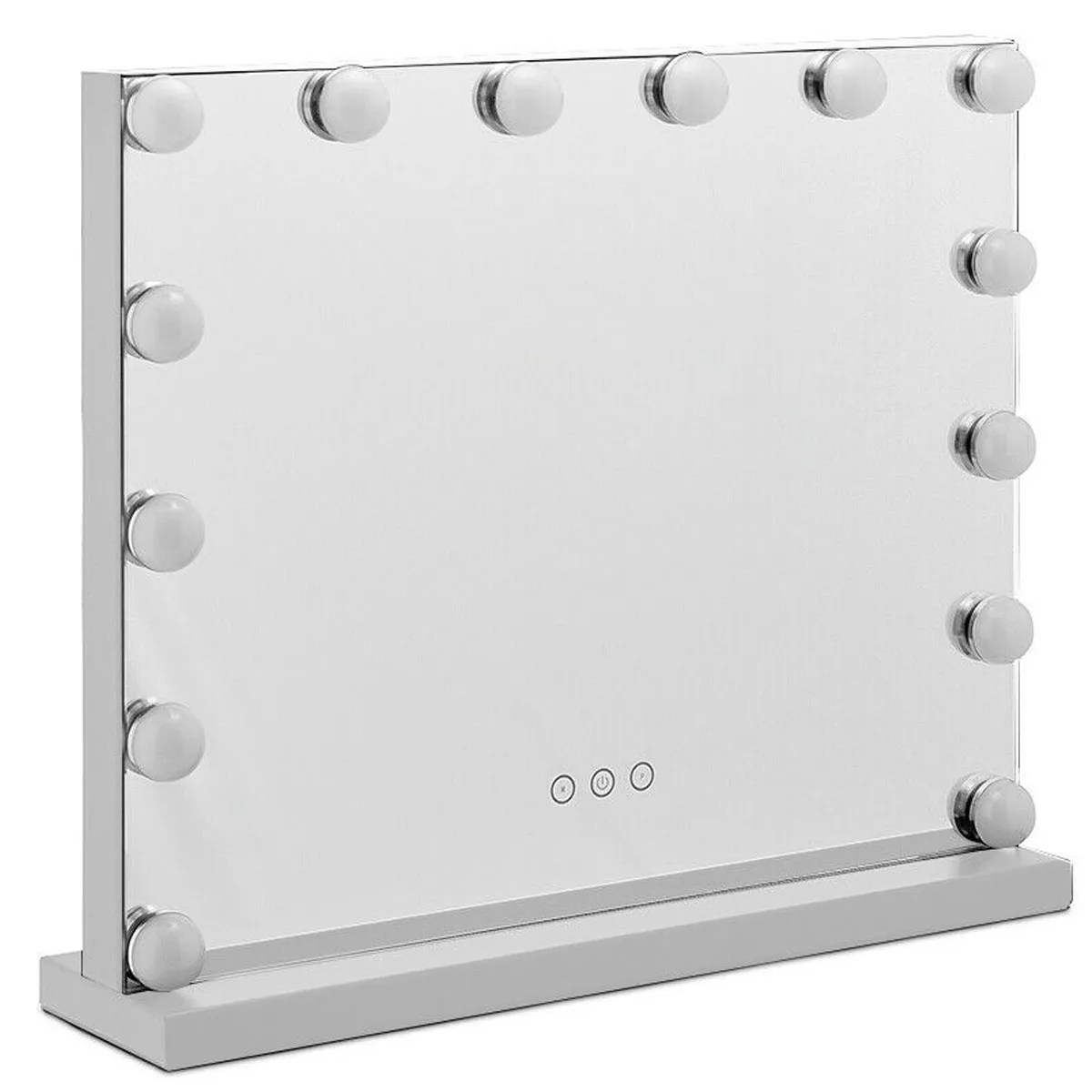 

Metal Frame Hollywood Makeup Mirror With 14 Light LED Bulbs Vanity Beauty Dressing Room with Touch Switch Desgin Mirror Leds