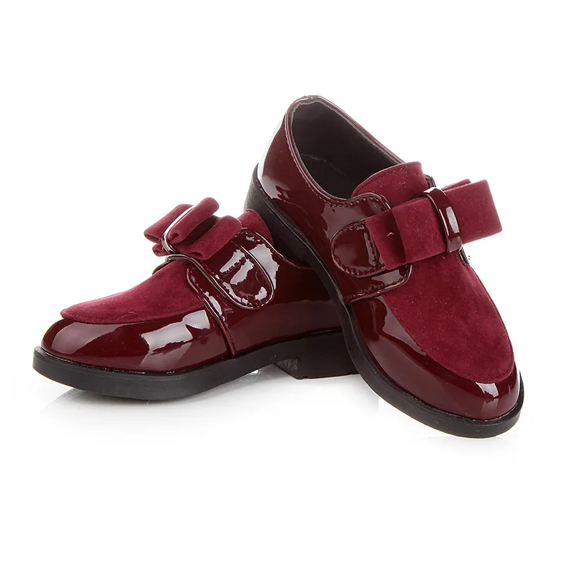 Распродажа детская обувь из искусственной кожи для девочек модная принцессы с