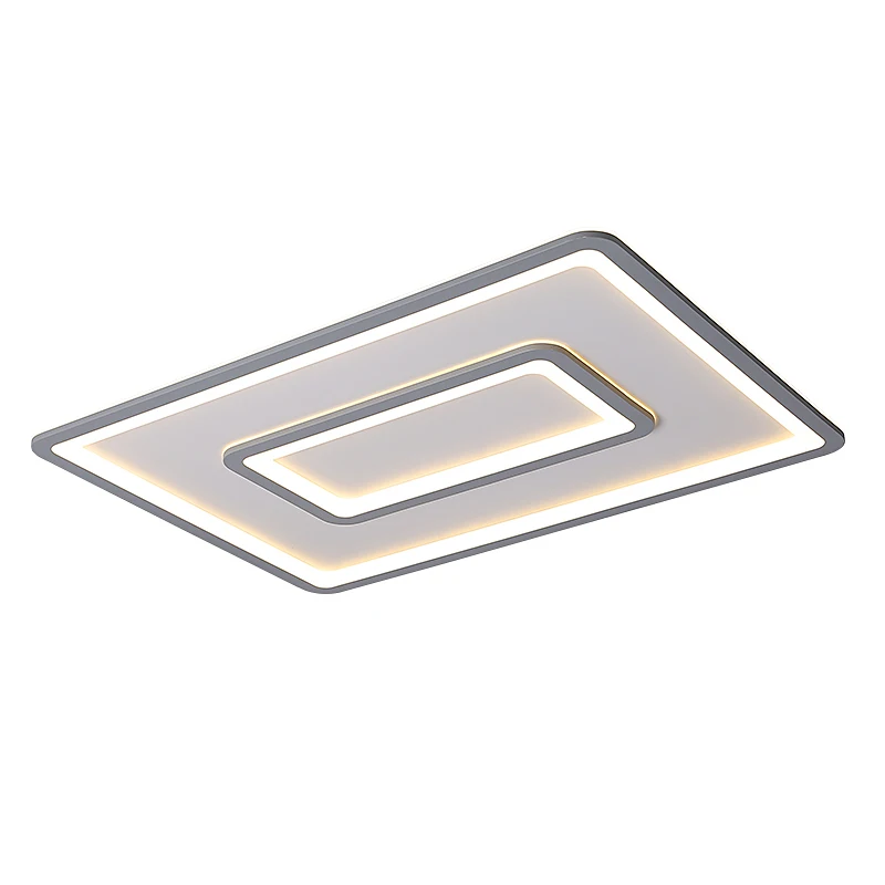 Светодиодный потолочный светильник ультра тонкий 5 см домашний современный для