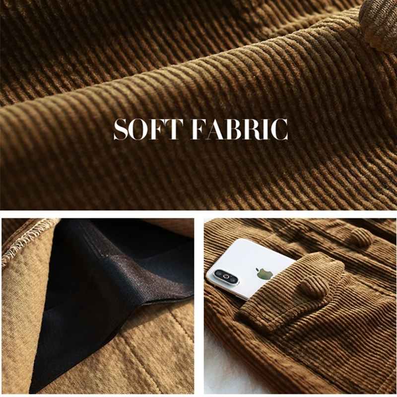 

Casual Skirt Isinbobo Brown/Navy Blue Vintage Elegant A Line Midi Skirts Womens 2021 Autumn Winter Plus Size High Waist