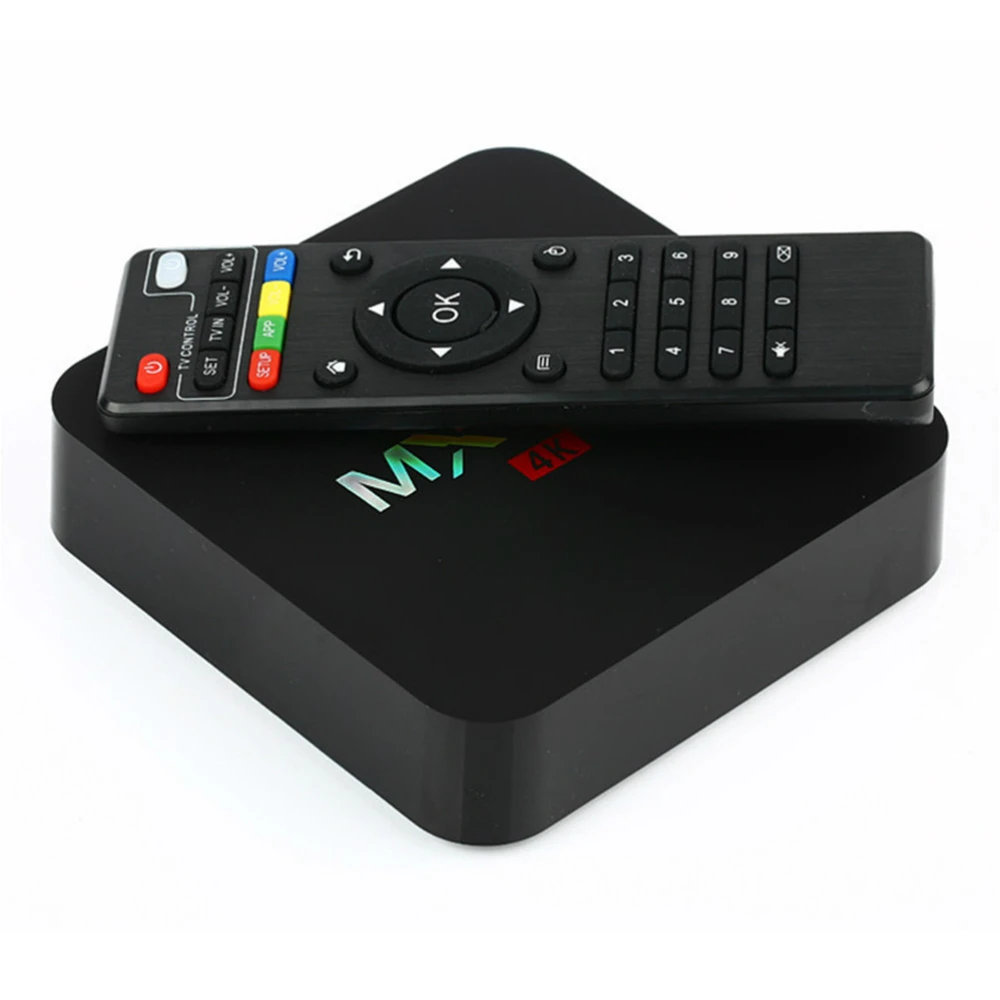 T tv BOX MX Pro 4K Android tv Box IP tv Android 9,0 OS 1GB 8GB RK3229 4K 2,4 GHz wifi четырехъядерный Smart tv Box медиаплеер
