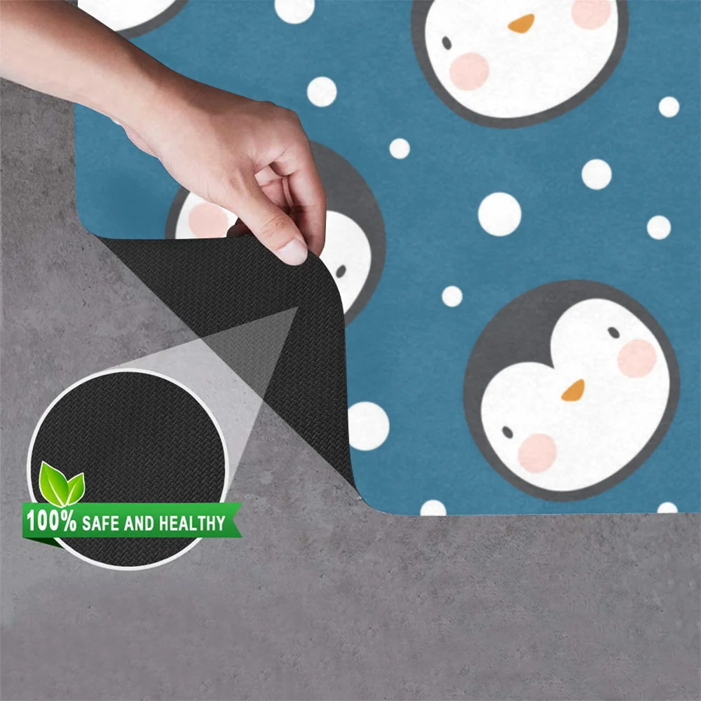 

24*16'' Printed Floral Animal Home Doormat Living Room Mat Bath Mat Entrance Door Mat Anti-slip