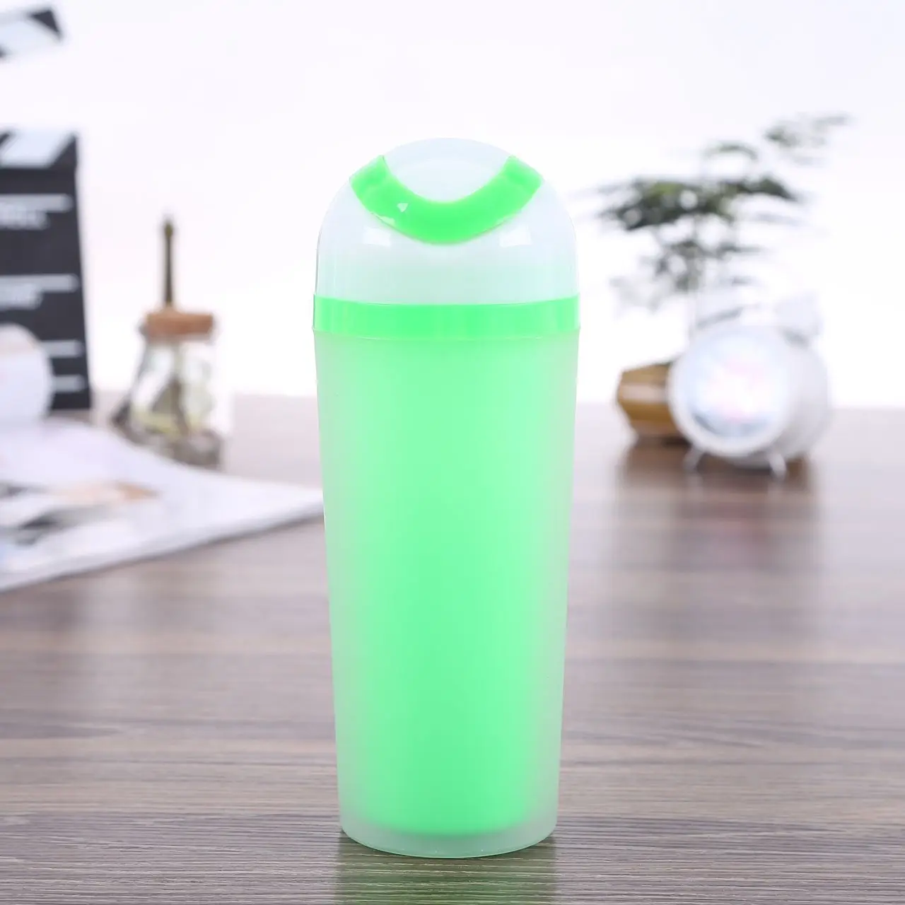 Пластиковая чашка наружная Двойная изоляция спортивный чайник | Дом и сад