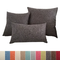 solid sofa cushion cover 30x5040x4045x4540x6050x5055x5560x60cm decorative throw pillow case cover for car seat chair decor