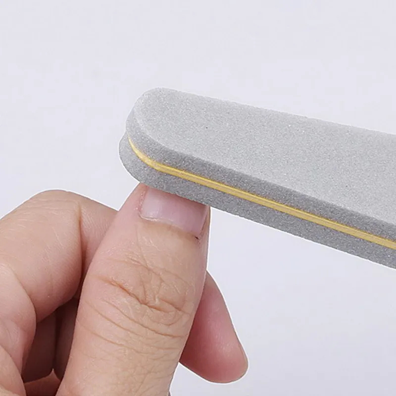 Профессиональная пилка для дизайна ногтей 6 стилей/коробка 150 180 зернистость