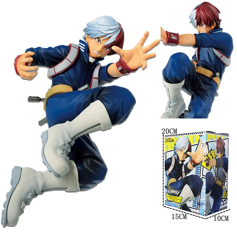 

Genuine Anime Figure Shoto Todoroki My Hero Academia Toy Action Figures Collectible Anime Figurine Statue PVC ABS Model Figur