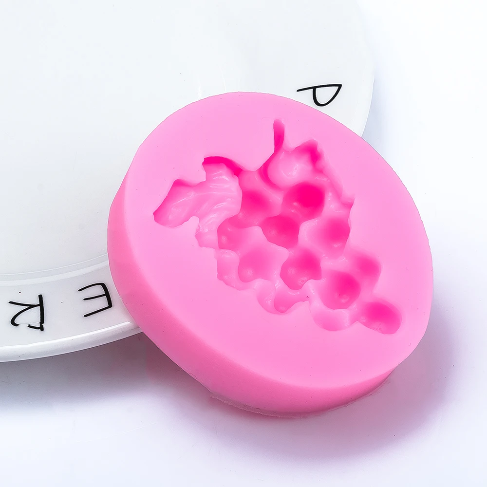 1 шт. силиконовая форма для помадки в форме винограда | Дом и сад