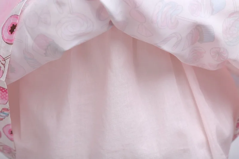 

Pink Custom Printed Skirt Children's Dress Skirt Tutu Skirt Girls' Dresses For Children's Day Vestidos Formales Baby Girl Dress