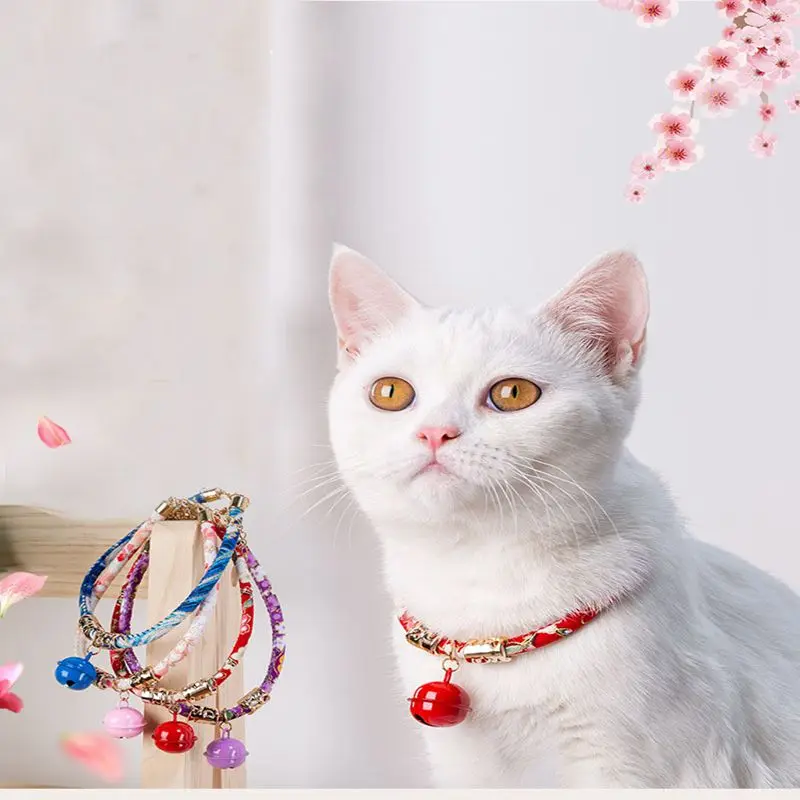 

kitten accessories cat collar with bell pet collar