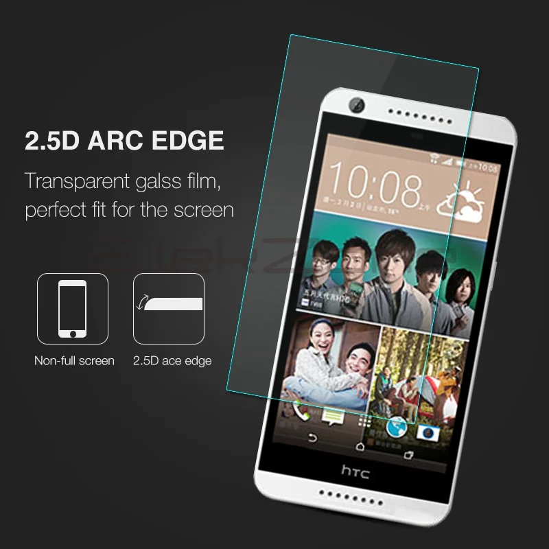 3 шт нано-покрытие 9H HD экран телефона Закаленное стекло пленка для htc Desire 626