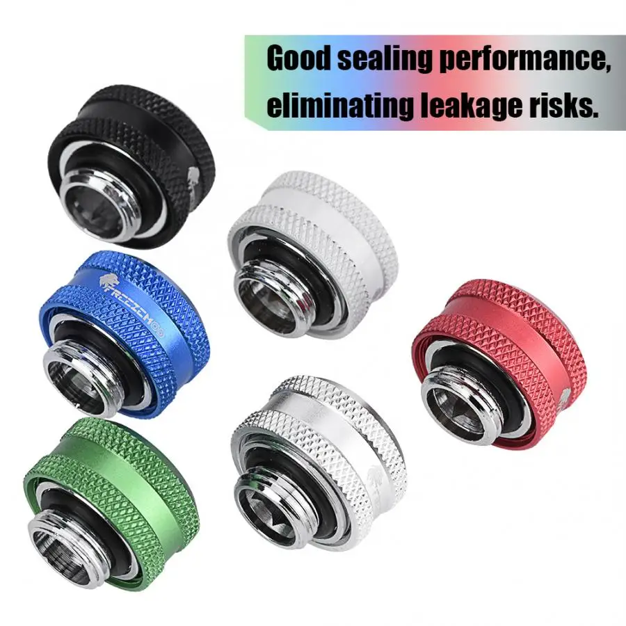 Компрессионный фитинг водяного охлаждения для Твердый акриловый трубки OD 14 мм