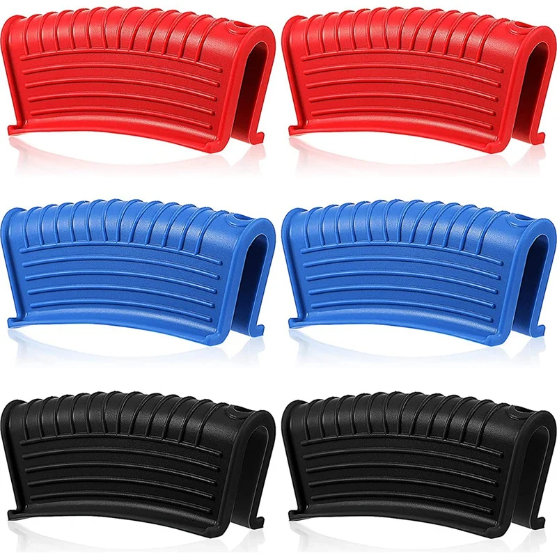 

3 пары, силиконовые чехлы для ручек кастрюль