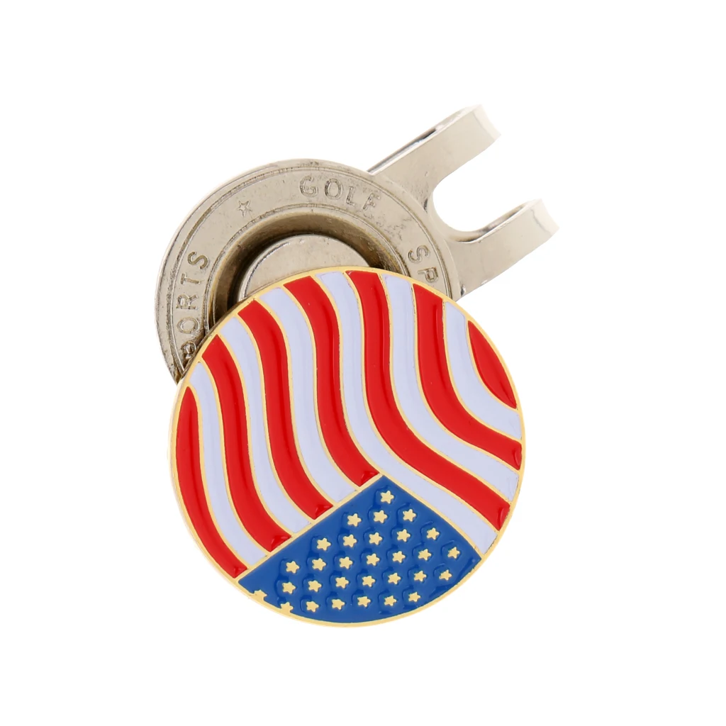 

Magnetic Golf Ball Marker Hat Clip - Kids Novelty Gift -
