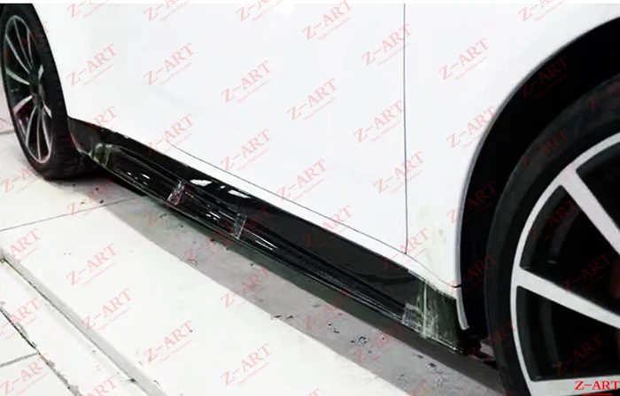 Z ART S углеродное волокно боковых юбок для оптоволоконного кабеля 911 2013 2019 боковой