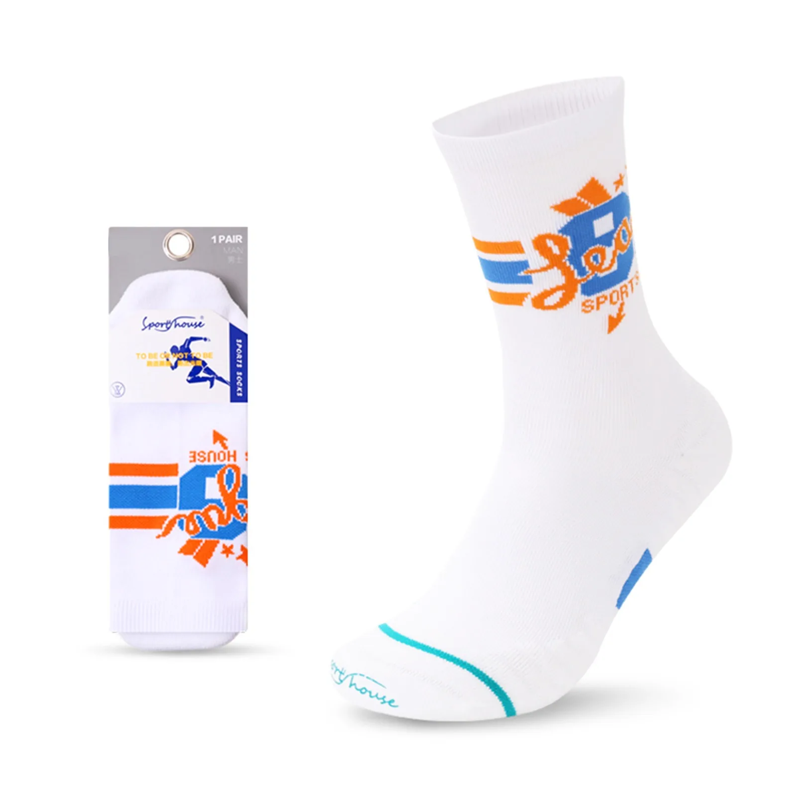 

Cycling Socks Men Running Hiking Professional Sports Football Socks Compression Function Basketball Socks Men Knee-High Sock 1Pc