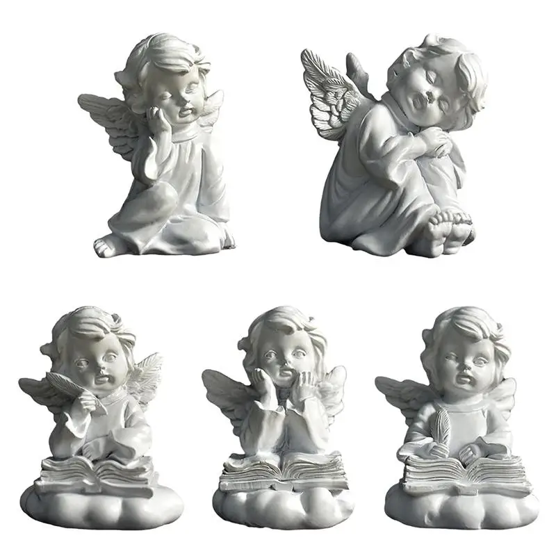 

Детские статуи ангелов, христианский молитвенный Cherubs, статуя ангелов, статуя, украшение, подарок, уличный Декор для дома и сада