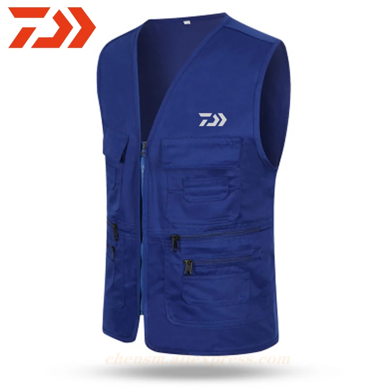 Мужской летний жилет Dawa с несколькими карманами для фотосъемки мужской Daiwa