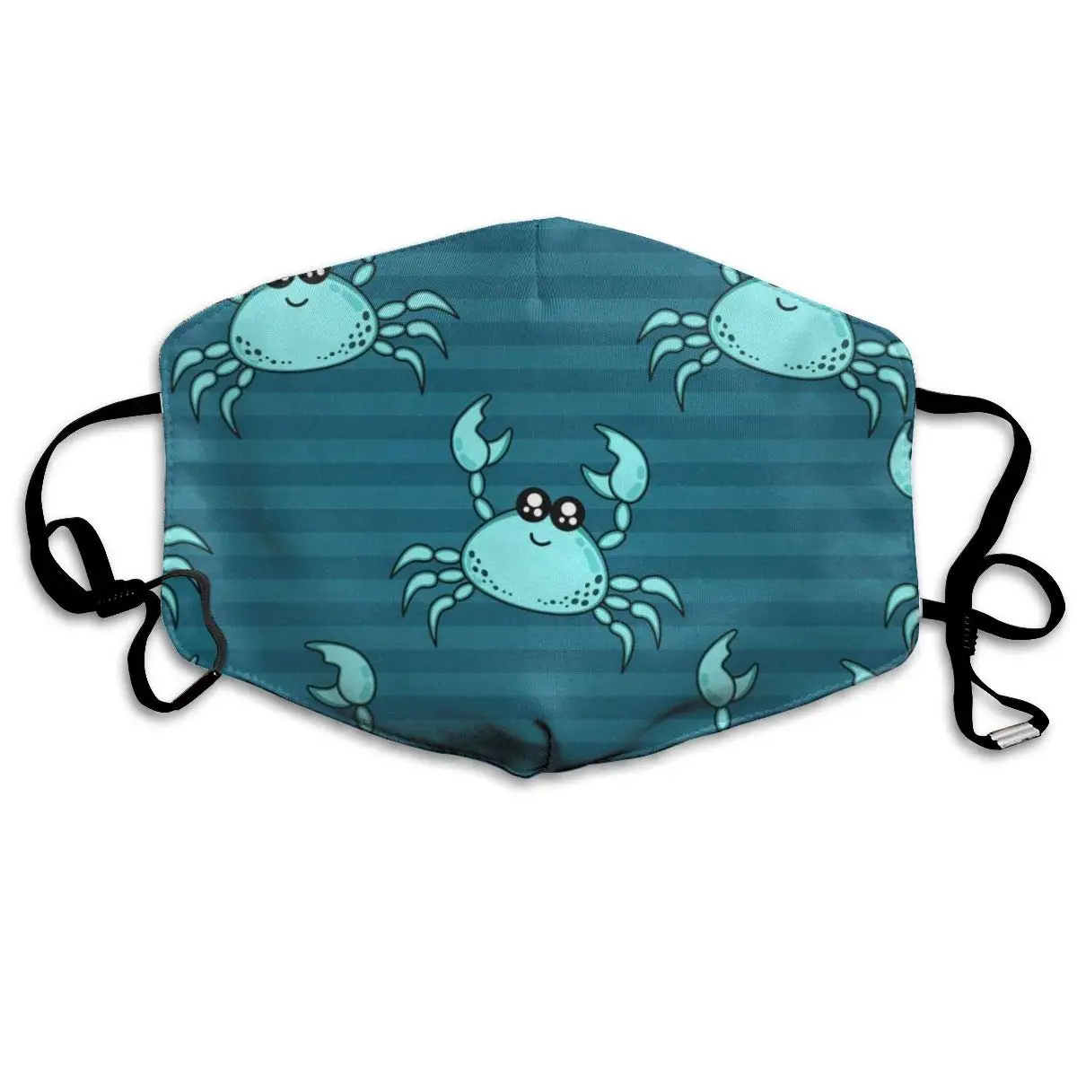 

Personalized Mask Reusable Anti Dust Face Mouth Cover Cute Crabs Mask Warm Windproof