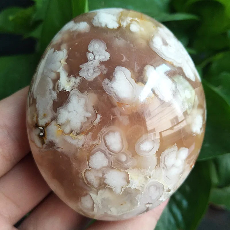 

Natural stone The cherry blossom agateSardonyx agate palm stones playthings small stones and crystals healing crystals