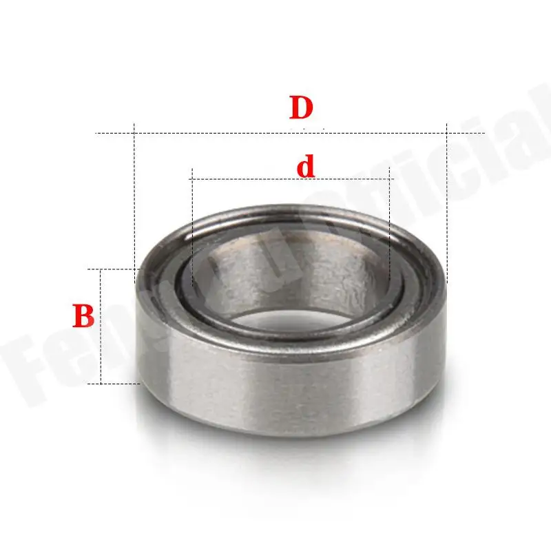 10pcs MR Series MR52ZZ To MR149ZZ Miniature Model Bearing Metal Shielded Ball Bearings | Обустройство дома