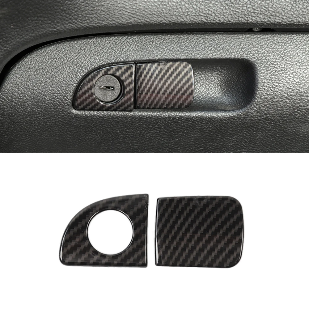 

for Dodge Charger 2010+ Challenger 2015+ Co-Pilot Storage Box Switch Decoration Cover Trim Sticker Decal ABS Car Accessories