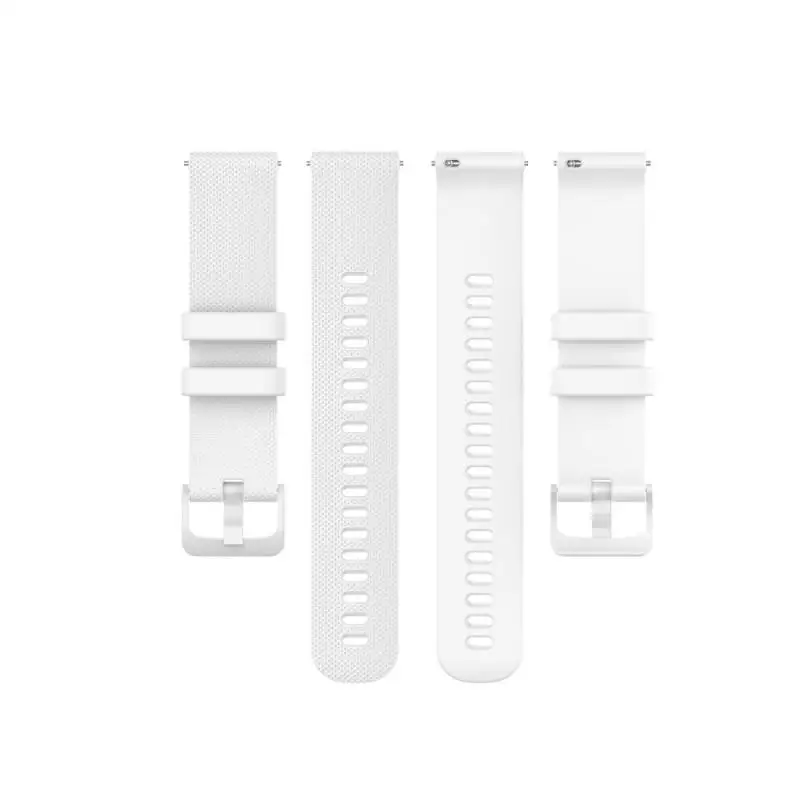 

Solid Color Wristband Silicone Waterproof Soft Comfortable Smart Watch Strap Unisex 22mm Bracelet For Garmin Venu2/vivoactive4