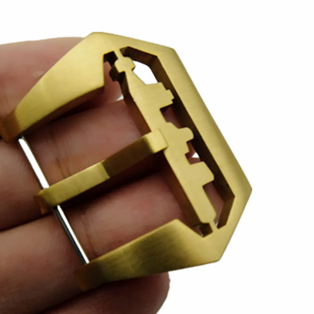 

20 22 24 26MM Pure Brass Copper Watch Buckles Watch Clasps 26mm For PAM Watch band strap watchband+ Screwdriver