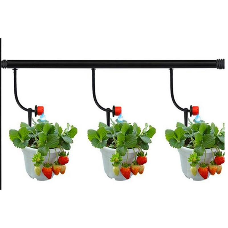 

600Pcs Adjustable Irrigation Misting Micro-Flow Dripper Drip Head Automatic Watering Nozzle Drip Hose Garden Sprinklers Garden W