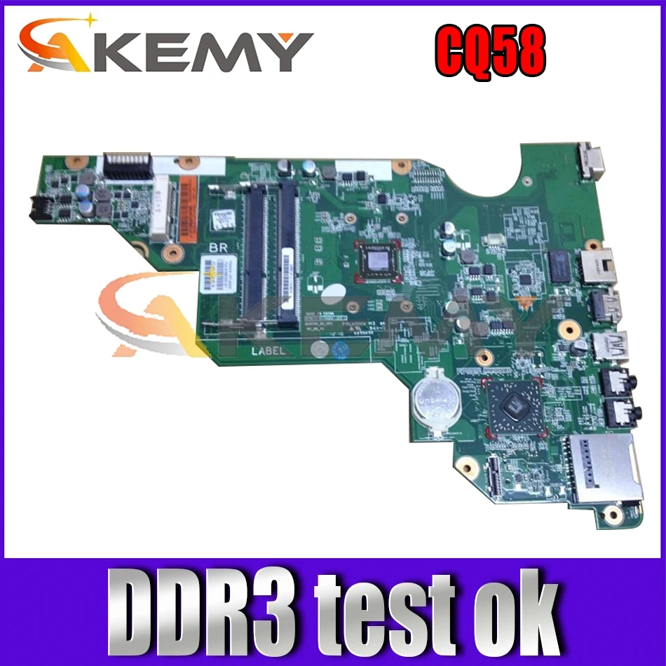 

689071-601 For HP Probook 655 CQ58 010172W00-36V-G 689071-001 DDR3 Notebook motherboard Mainboard full test 100% work