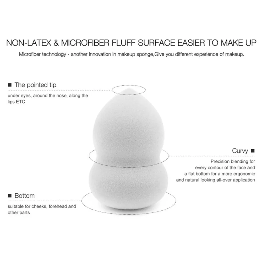 O.TW O. 4 цвета губка для макияжа косметическая пудра нанесения пудры растушевки