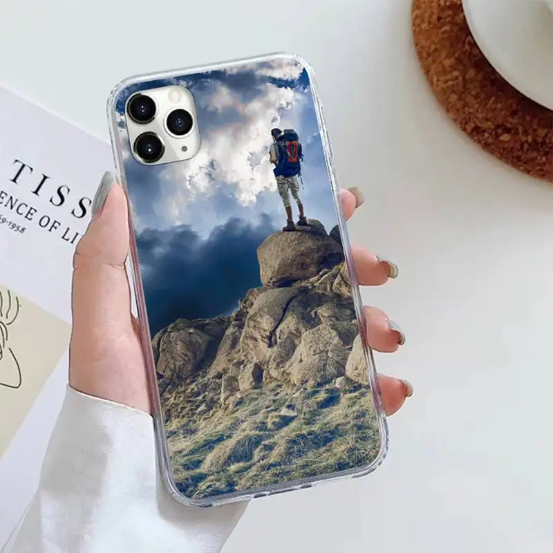 

Climbing Sports rock climbing Phone Case For iphone 12 5 5s 5c se 6 6s 7 8 plus x xs xr 11 pro max mini